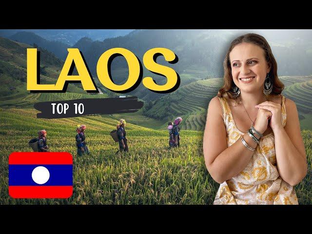Top 10 Experiences + things to do in LAOS in 2024 (Asia's most UNDERRATED country) | Laos Travel 