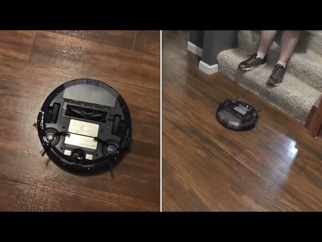 Roombas falling down the stairs and dying