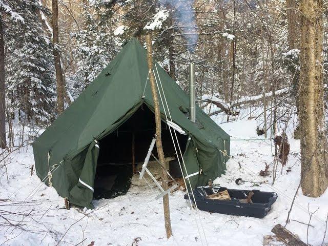 HEX M-1950 5 MAN ARCTIC TENT , KNI-CO ALASKAN JR