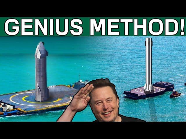 SpaceX's New Method Landing Starship Boosted On A Drone Ship Shocked NASA!