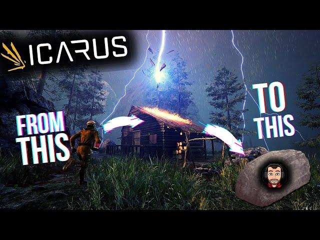 ICARUS How to SURVIVE Storms With NO BASE