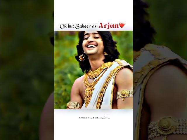 𝙎𝙝𝙖𝙝𝙚𝙚𝙧 𝙖𝙨 𝘼𝙧𝙟𝙪𝙣 ️#mahabharat #arjun #shaheersheikh #shorts #viral #viralshort #youtubeshorts