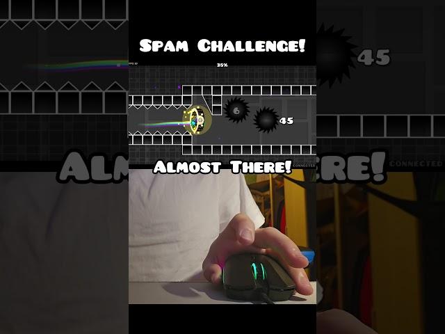 Geometry Dash IMPOSSIBLE Spider Spam Challenge! 