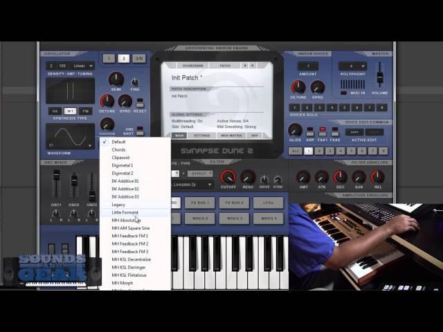 Check It Out: Synapse Dune 2 Voice & Oscillator Section - SoundsAndGear.com