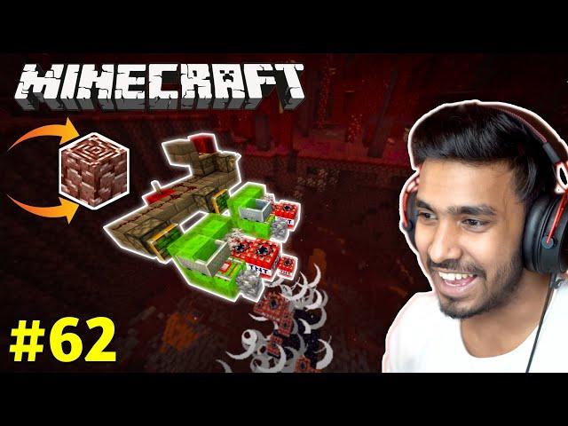 MICRO MINER MACHINE DESTROYED NETHER | MINECRAFT GAMEPLAY #62