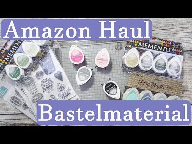 Amazon Haul  Stempelhilfe  Stempelkissen  Action Stempel  vielen Dank