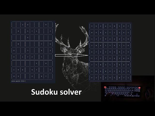 Create a simple sudoku generator and solver using c++ | Keyboard ASMR