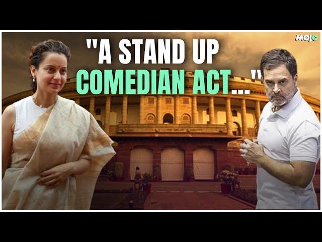 "Crossed All Limits .." | BJP's Kangana Ranaut On Rahul Gandhi's Hindu Remark In Parliament