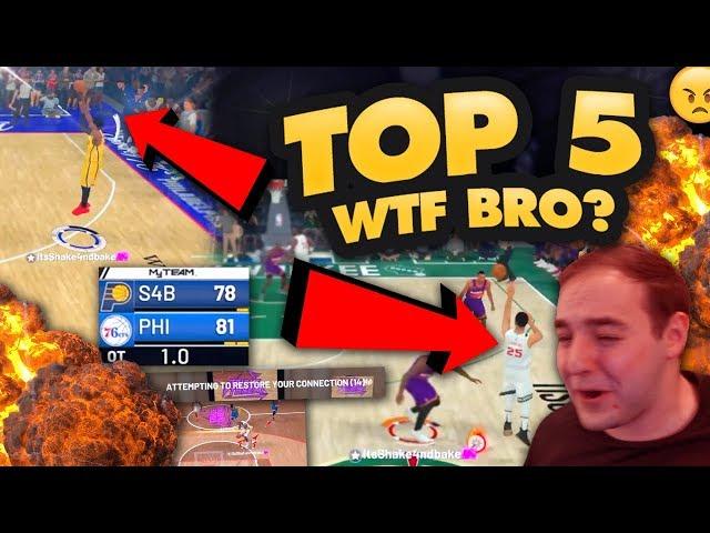 TOP 5 MOMENTS I GOT SCREWED BY 2K19 & WISHED I WAS PLAYING NBA 2K20!!!