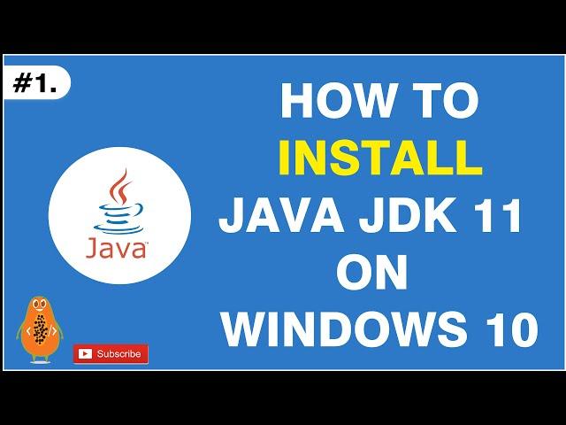 How To Install Java JDK 11 On Windows10 | Download & Install Java JDK 11 on Windows 10