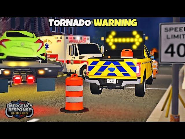 Tornado Causes Mass Destruction.. Accidents & Trees Falling | Emergency Response: Liberty County