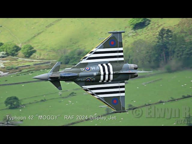 Spectacular Typhoon display Jet through the Mach Loop and friends
