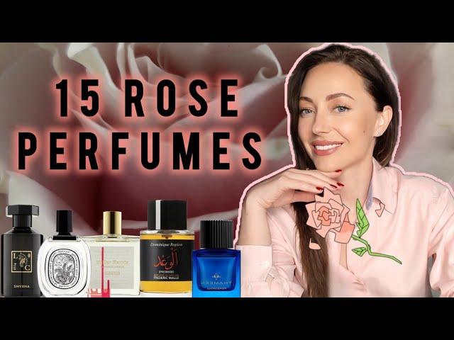 15 ROSE FRAGRANCES Unisex Rose Perfumes Promise Frederic Malle Peregrina Thameen review Smell fierce