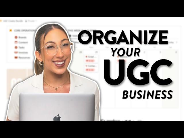 How To Organize & Run Your UGC Business | 5 Easy Steps to Success!