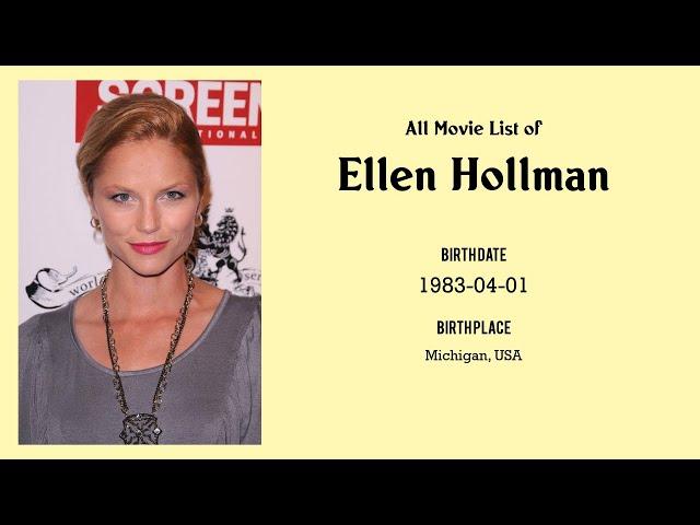 Ellen Hollman Movies list Ellen Hollman| Filmography of Ellen Hollman