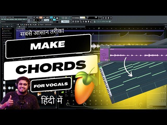 How To Make Chords For Vocals (Using Stock Plugins) - FL Studio WIth Kurfaat