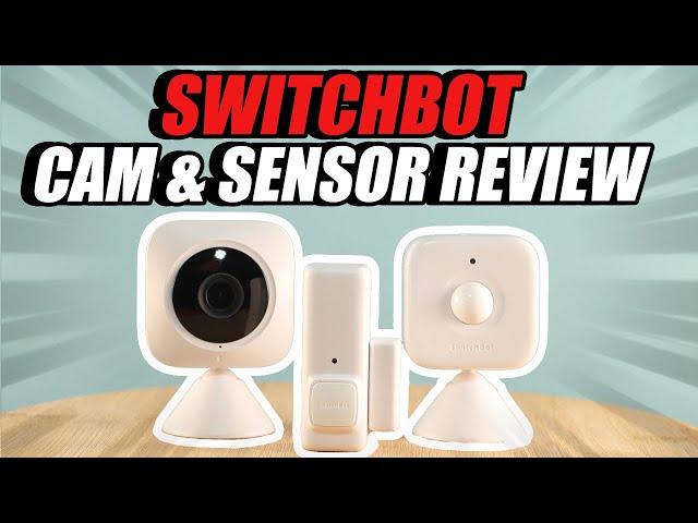 3 New Products from Switchbot! | Contact Sensor, Motion Sensor, & Indoor Camera - Review and Setup