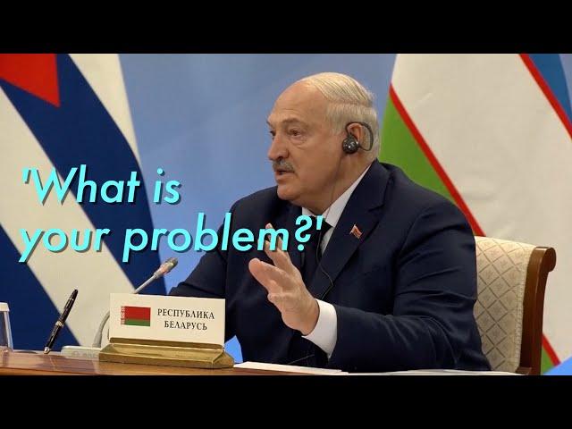 Lukashenko spars with Armenia's PM over his refusal to attend meeting in Minsk