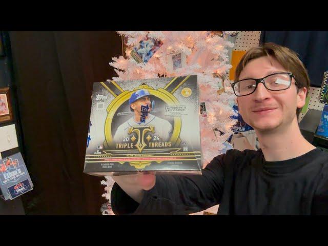 2024 TOPPS TRIPLE THREADS BOX OPENING! MY FAVORITE PRODUCT!