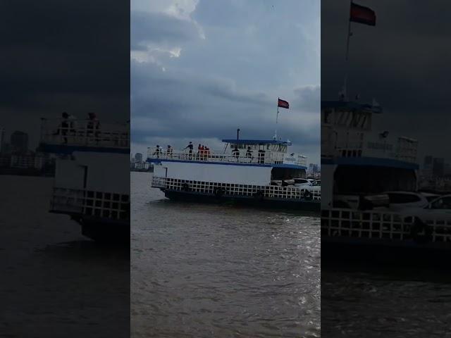 Phnom Penh  Areyksat Ferry | Ferry view | River View #areyksatferry #ferryview #riverview