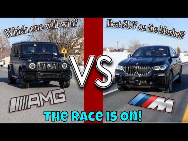 POWER VS PERFORMANCE  (BMW X6M vs Mercedes Amg G63)