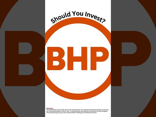 Should you buy BHP stock?  #shorts #stocks #growthshares #bhp