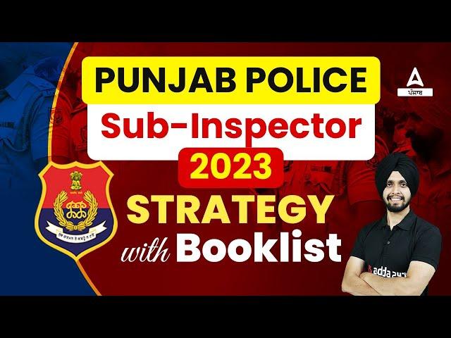 Punjab Police SI Exam Preparation | Strategy With Booklist | By Gagan Sir