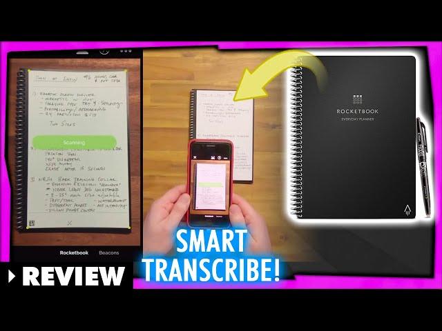 Smart Notebook /w Transcribing App - Rocketbook Executive