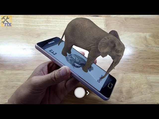 How to view Animal images in 4D format with your phone