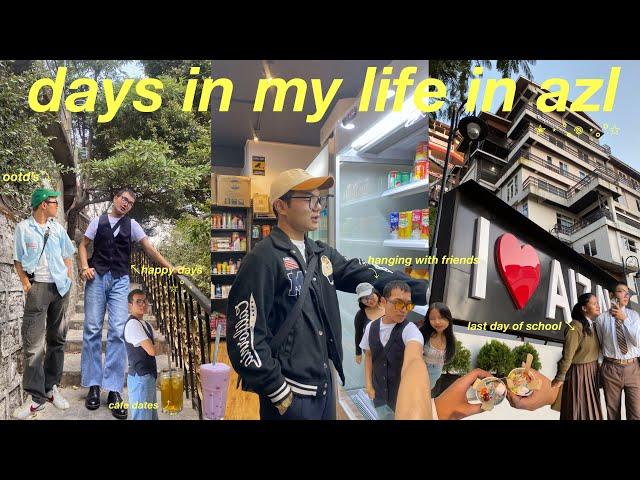 DAYS IN MY LIFE IN AIZAWL️ thrifting, last day of school, cafe dates, shopping and more…