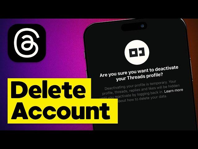 How to Delete Threads Account Without Deleting Instagram