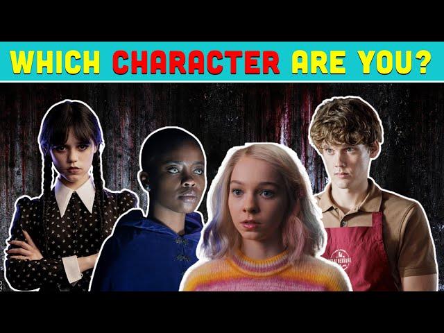 Which Wednesday Character Are You? | Personality Test | Wednesday Quiz