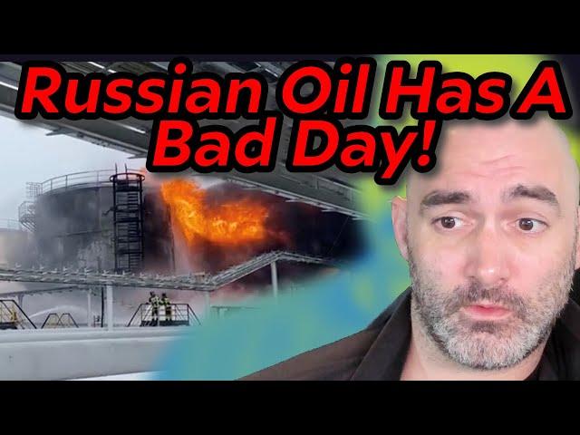 Ukrainian Drones SMOKE Russian Oil Facilities!