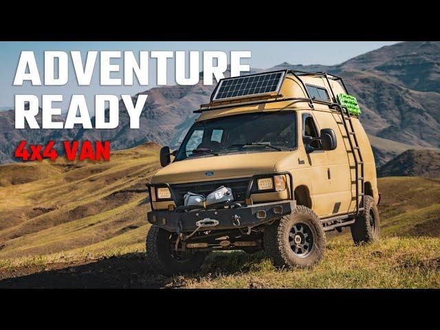 Ultimate DIY Overland Rig? Sportsmobile Inspired 4x4 Van [Adventure Ready 006]