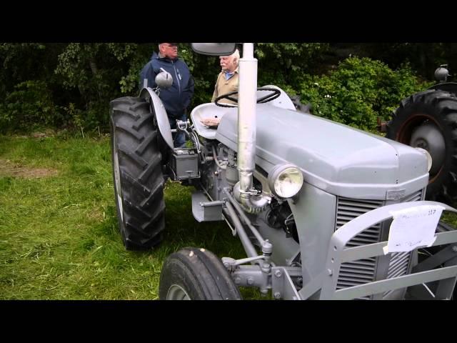 Midtnorsk Veterantreff Selbu 2013. Massey Ferguson tractor. "Gråtass")