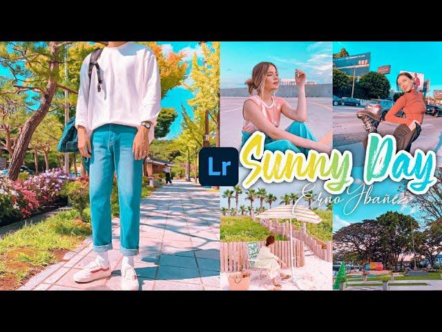 Sunny Day Preset - Lightroom Mobile Preset Free Dng & Xmp |Rainbow Tones