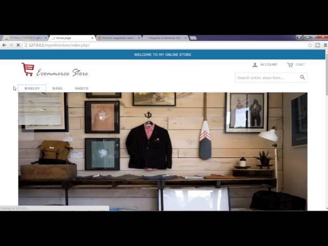 How to build magento website step by step for beginners