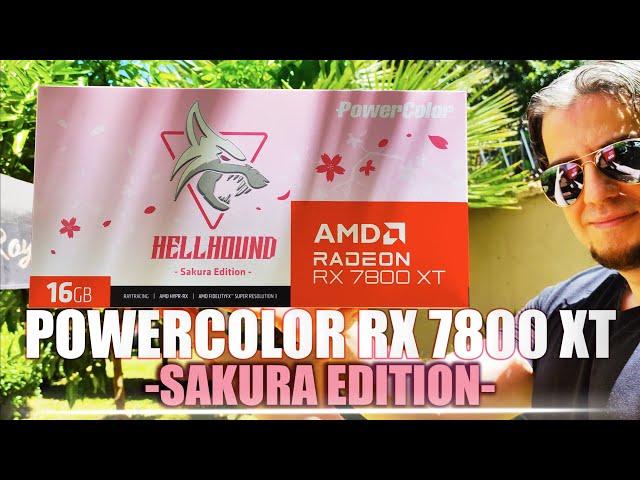 PowerColor Hellhound RX 7800 XT 16GB Sakura Edition Ekran Kartı İncelemesi