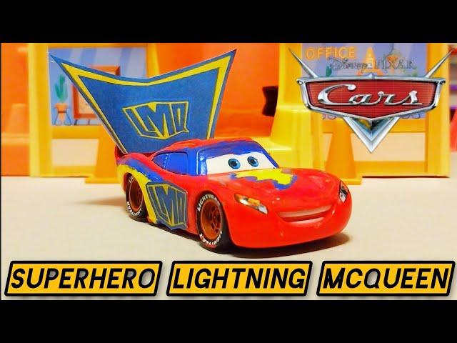 Disney Pixar Cars | Superhero Lightning McQueen Diecast Review