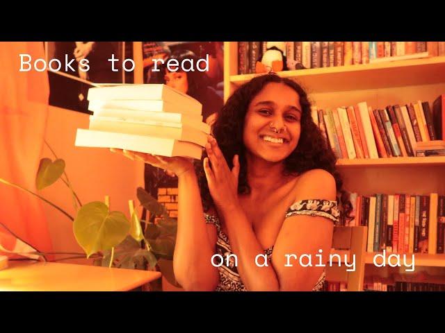 Cozy, sweet, melancholic book recommendations for a rainy, gloomy day
