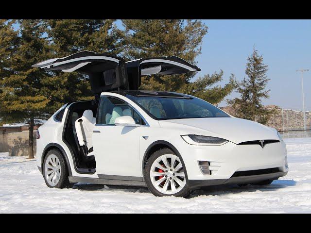 Tesla Model X crash test #4 - BeamNG drive