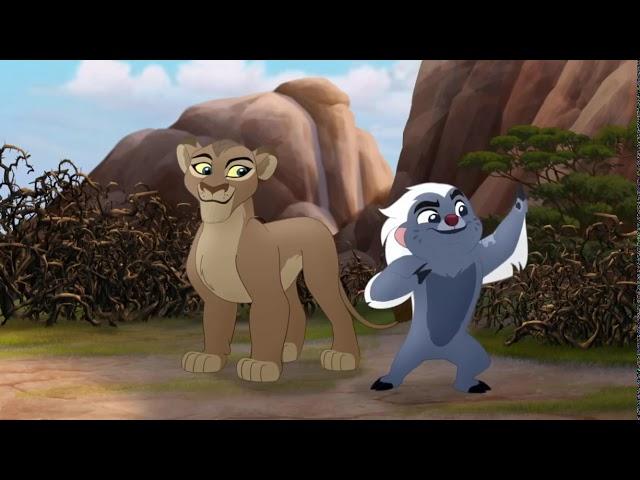 Bunga vs Shabaha-The Lion Guard:Return to the Pridelands