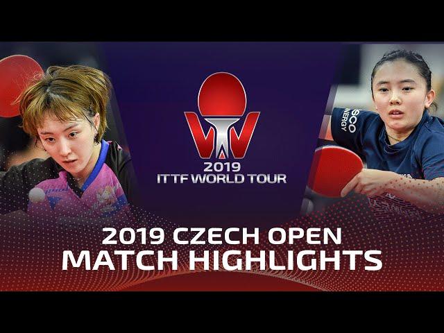 Suh Hyowon vs Jeon Jihee | 2019 ITTF Czech Open Highlights (R16)