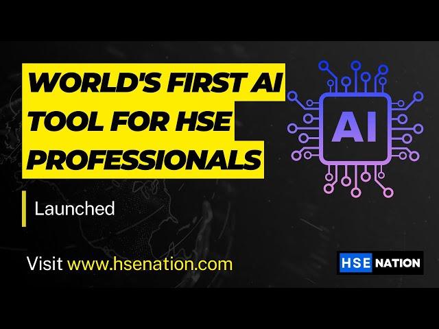 Revolutionize Your HSE Work with the World's First AI Platform - HSENation.com