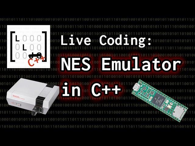 "Live" Coding A NES Emulator in C++!