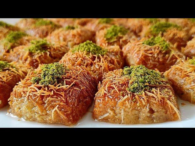 BAKLAVA DEĞİL  AMA BAKLAVA TADINDA Kıyır KIYIR ŞERBETLİ TATLI TARİFİ‼️ RAMAZAN'DA FAVORİNİZ OLACAK