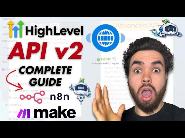 NEW: GoHighLevel API oAuth v2 Integration! ️ Complete Tutorial n8n & Make.com Authorization