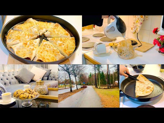 Slow living |daily routine| aesthetic baking & cooking  |silent vlog Finland