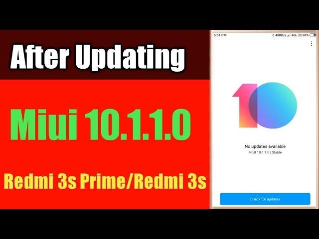 After Updating MIUI 10.1.1.0 Global Stable For Redmi 3s prime/Redmi 3s | Miui 10 Full Review