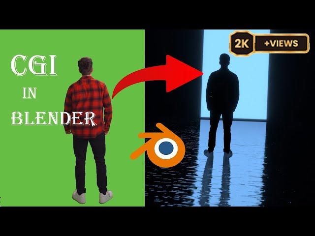 How to make a really realistic greenscreen effect - Blender VFX Hindi Tutorial